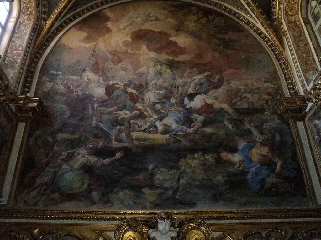 Caduta di San Paolo, sacrestia di Solimena (Napoli)
